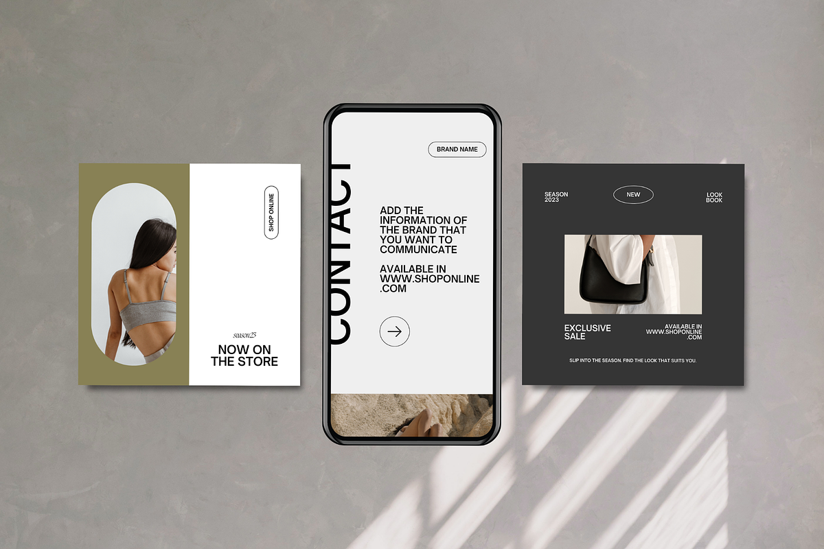 Minimalist | Social Media Kit, a Social Media Template by Mila Estudio (Photo 3 of 6)