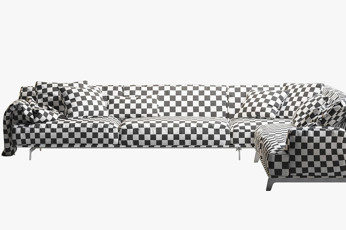 Tribeca sofa 3 3d model, a Furniture 3D Model by 3dmitruk (Photo 4 of 13)