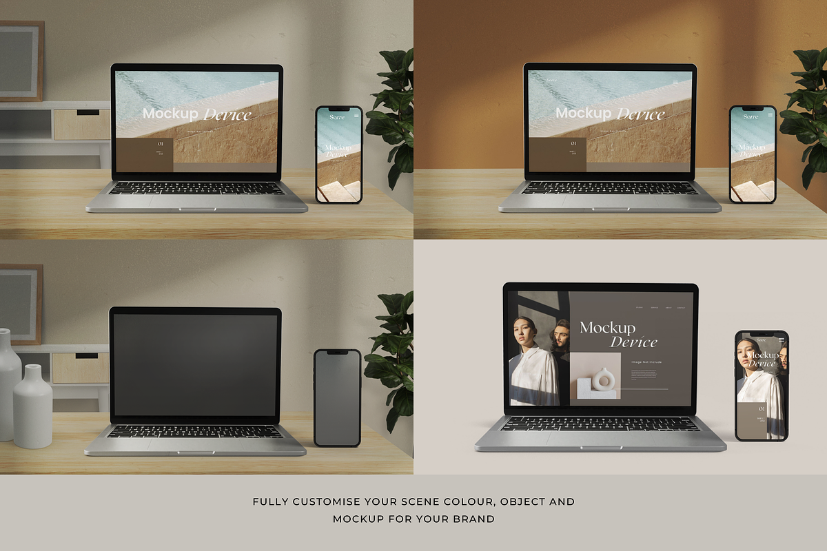 Sorre - Customisable Device Mockups, an iPhone Mockup by Dirtytemp Studio (Photo 2 of 15)