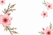 Romantic Pink Floral Clipart, an Illustration by jahid234 (Thumbnail 7 of 11)