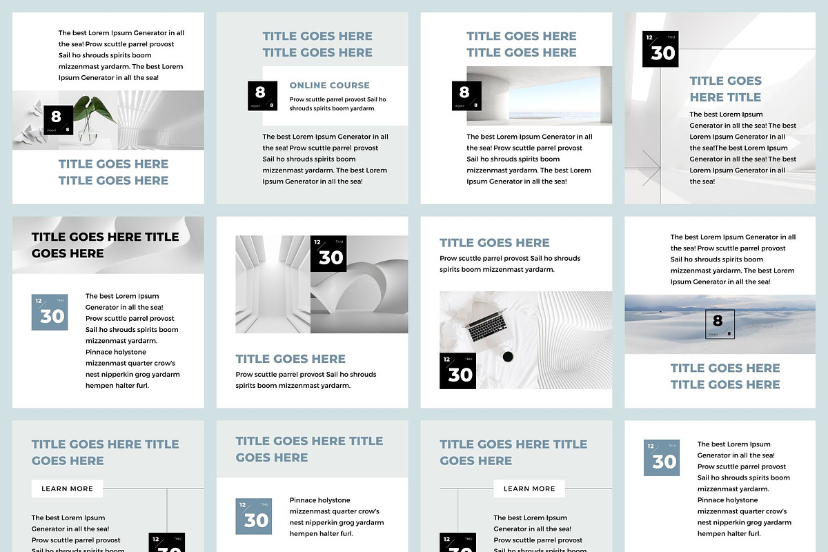 Instagram Template Post Story Zen, a Social Media Template by Keikoya (Photo 7 of 13)