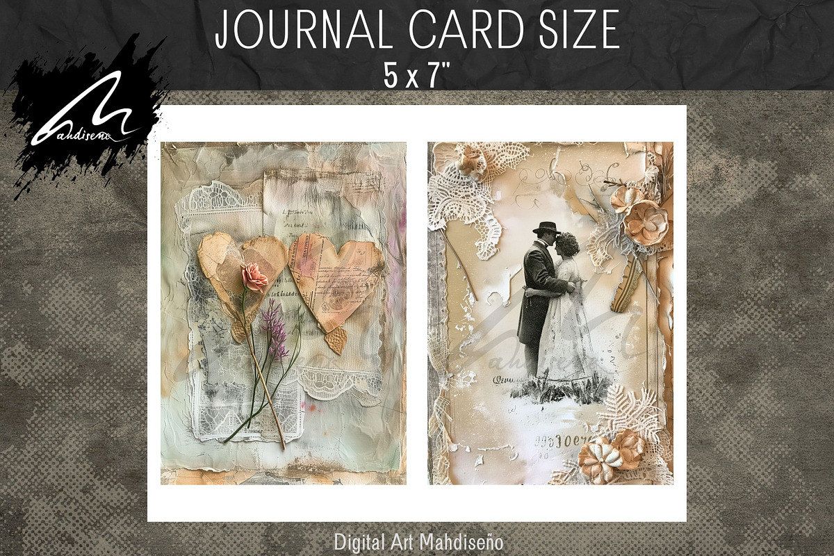 Shabby Chic Lovely Couples, a Person Illustration by Digital Art Mahdiseño (Photo 7 of 9)