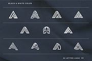 Letter A Monogram Logo, a Branding & Logo Template by BlackSweet_Studio (Thumbnail 4 of 5)