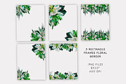 Tropical Boho Watercolor Bouquet, an Illustration by BohoCalligraphy (Thumbnail 2 of 10)