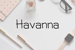 Havana Creative Handwritten Font