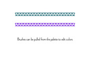 Hand Drawn Stitched Border Patterns, a Pattern Graphic by Melissa Held Designs (Thumbnail 5 of 5)