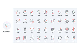 Success achievement prize award icon, an Object Illustration by Lemberg Vector
