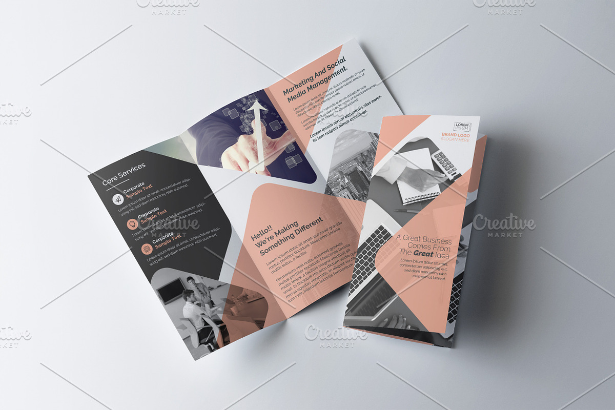 Trifold Brochure, a Brochure Template by Cristal Pioneer (Photo 2 of 7)