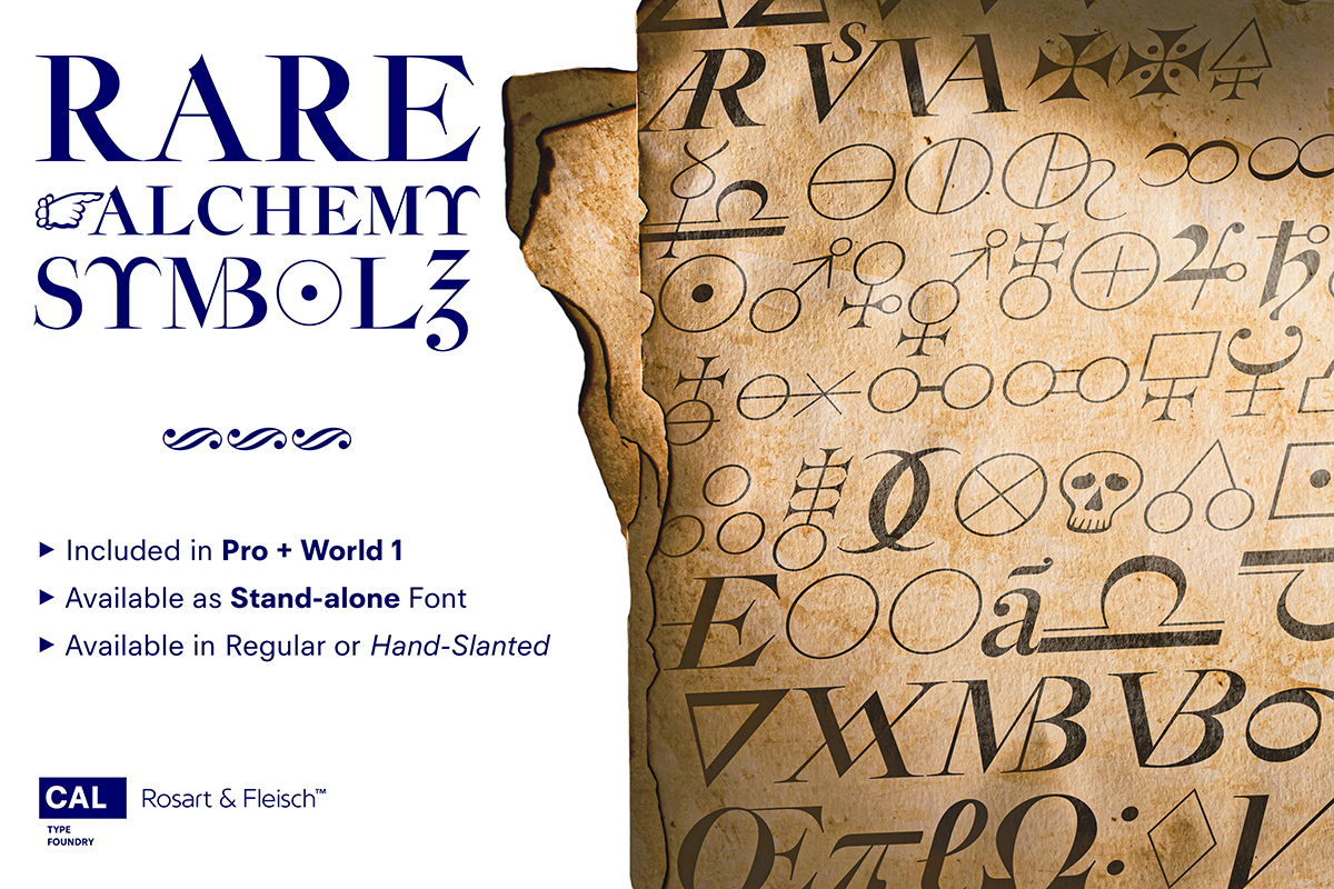 Rosart & Fleisch Hi Res ALL:10 FONTS, a Serif Font by California Type Foundry (Photo 8 of 13)