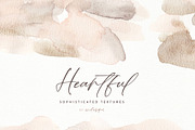 Heartful watercolor textures, a Texture Graphic by eclosque (Thumbnail 1 of 9)