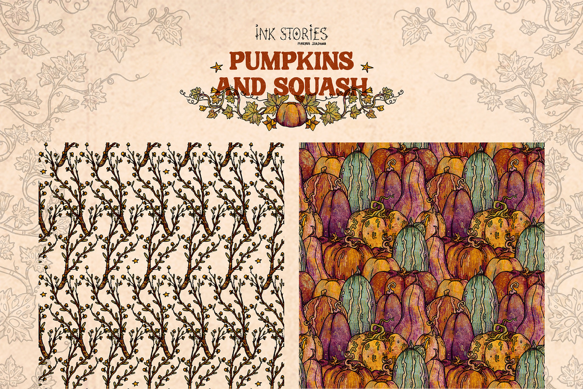Pumpkins and Squash, a Seasonal Illustration by Ink Stories (Photo 15 of 20)