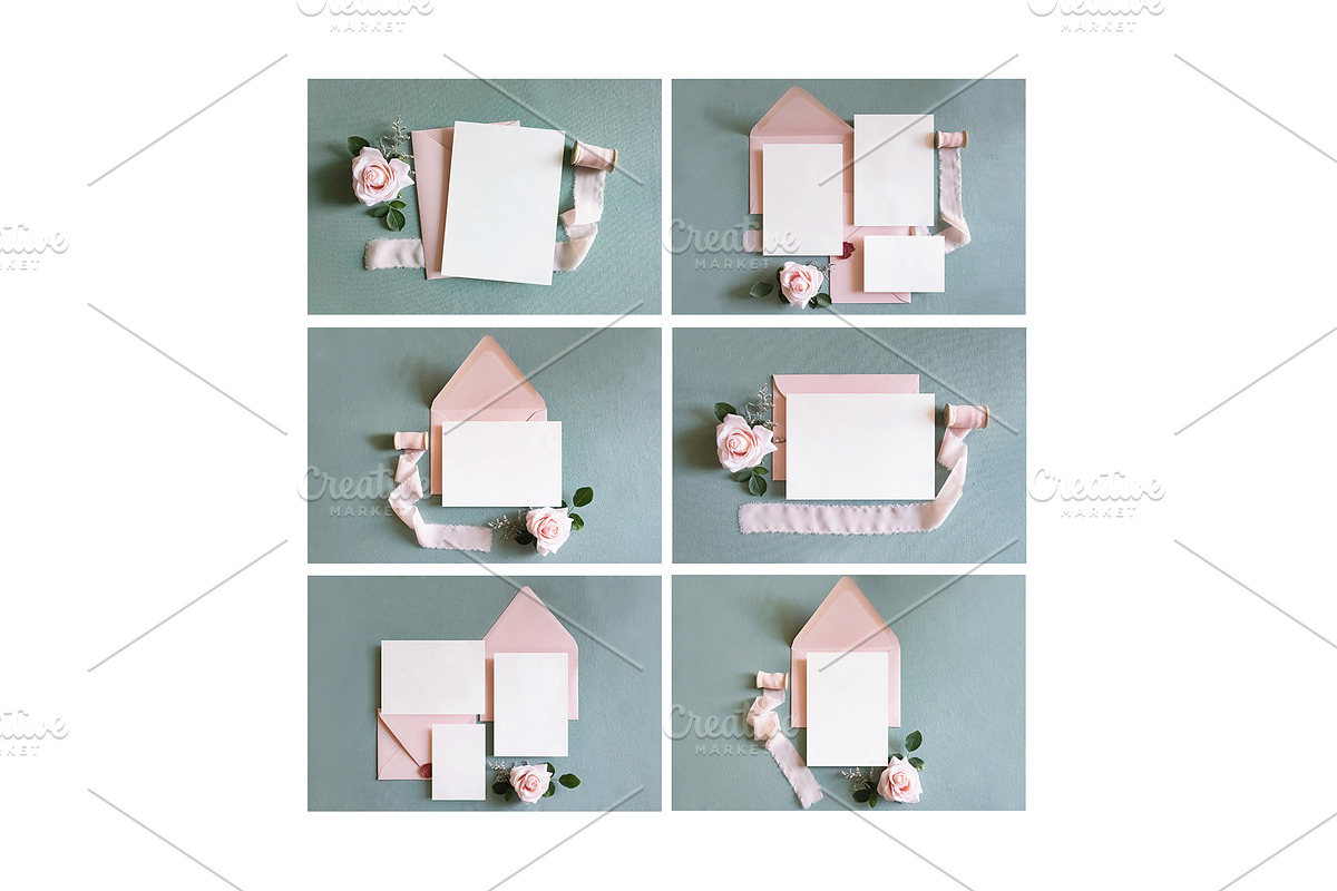 Wedding Stationery Mockup Collection, a Print Template by Citrus and Cinnamon (Photo 4 of 4)