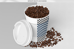 8oz Coffee Cup Mock-Up