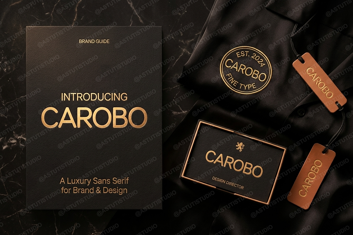 Carobo | Modern Sans Serif, a Sans Serif Font by Astuti Studio (Photo 6 of 25)