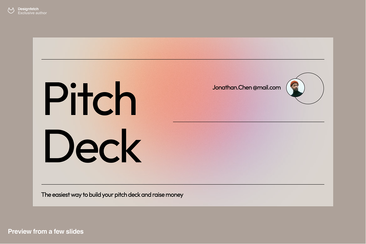 Pitch Deck - Gradient, a Presentation Template by Oday Noon (Photo 9 of 10)