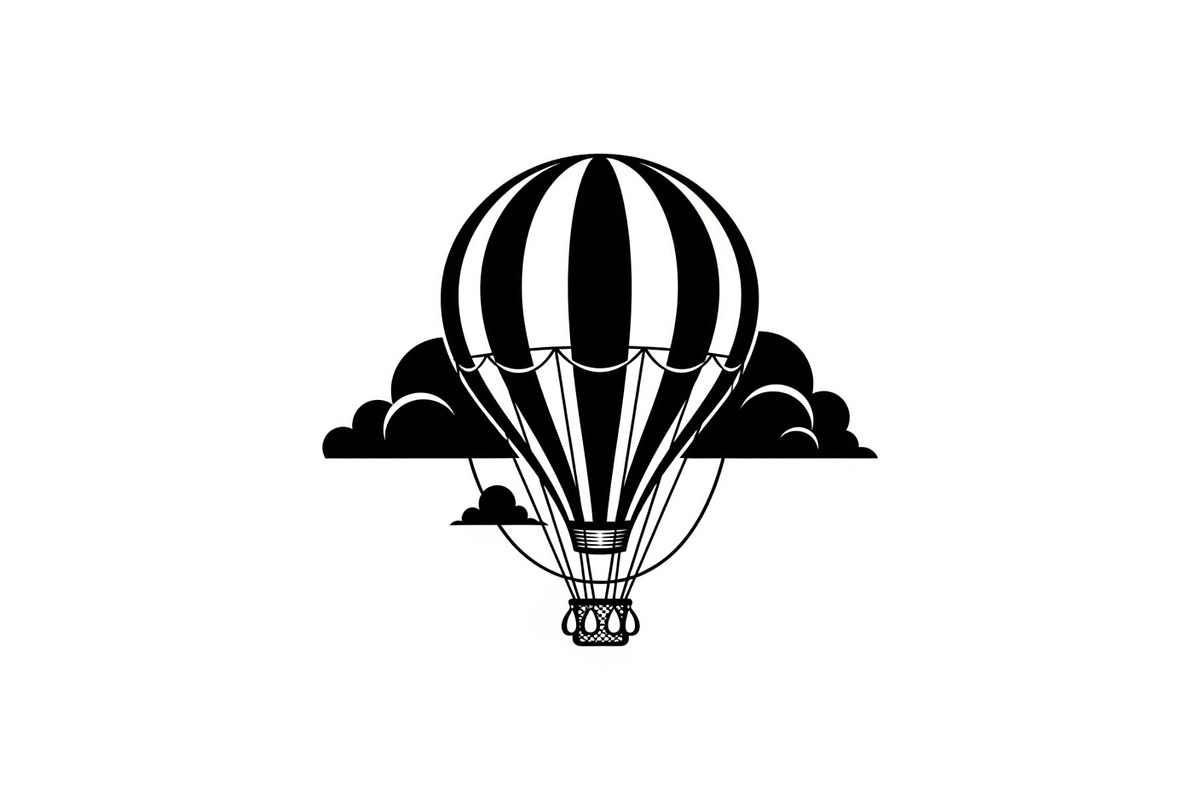 Hot Air Balloon Sky Bundle, an Illustration by yasushie (Photo 27 of 31)