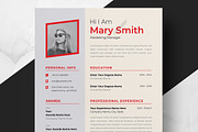 Professional CV for Job Seekers, a Resume Template by ResumeInventor (Thumbnail 1 of 6)