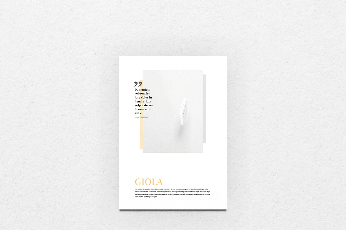 Giola Lookbook/Magazine - 2019, a Brochure Template by Bokuto (Photo 10 of 12)