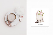 LOVELY BUNNIES watercolor set, an Animal Illustration by erasovas (Thumbnail 2 of 11)