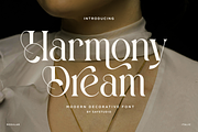 Harmony Dream - Decorative Serif, a Serif Font by Say Studio (Thumbnail 1 of 11)