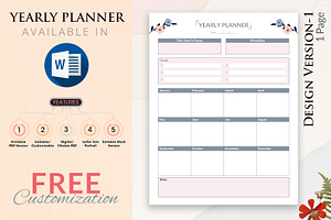 Planner Bundle - Word & Digital PDF