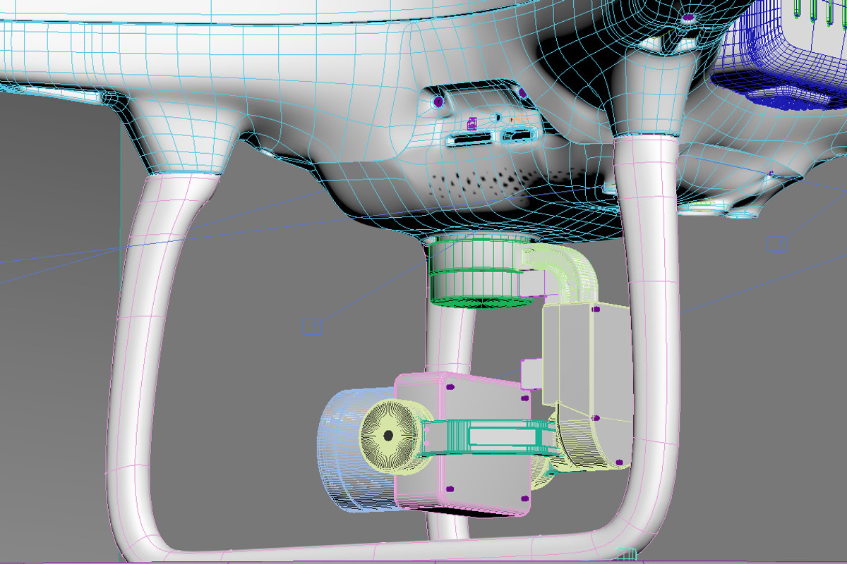 dji phantom 4, a Cars & Vehicle 3D Model by arapps3d (Photo 8 of 16)