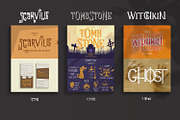 Halloween Bundle - 80% OFF, a Font by FactoryType Studio (Thumbnail 2 of 8)