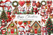 Happy Holidays Christmas Clipart, an Illustration by Designworld (Thumbnail 1 of 6)