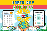 Earth Day Activities Worksheets, a Templates & Theme by Premium Digital Templates (Thumbnail 4 of 4)