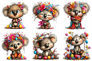 Whimsical Easter Koala Clipart, an Illustration by Daily.Designs (Thumbnail 7 of 7)