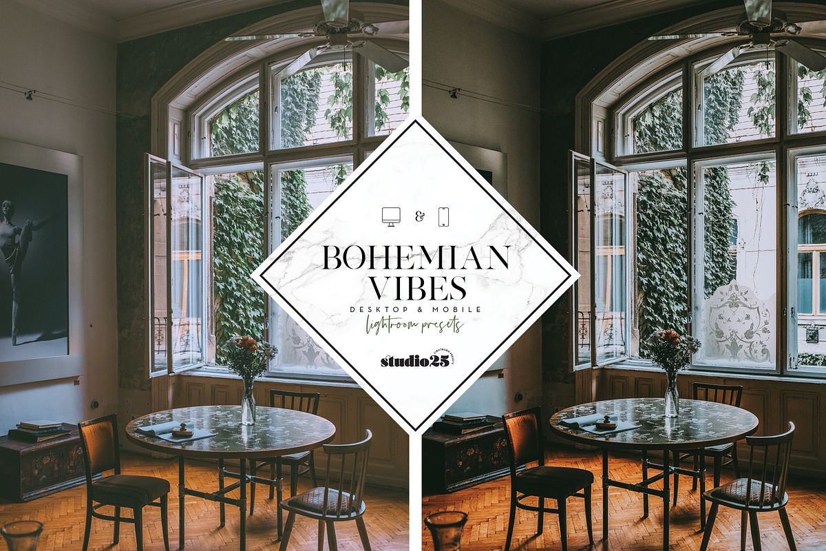 Bohemian lightroom preset, a Plug-in Add-On by studio25 (Photo 3 of 7)
