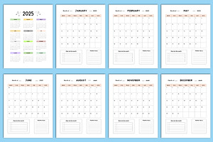 Meal Planner Bundle Canva Interior