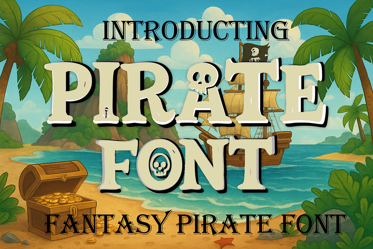 Pirate Kid Font, a Handwritten Font by Art StoreID (Photo 1 of 10)
