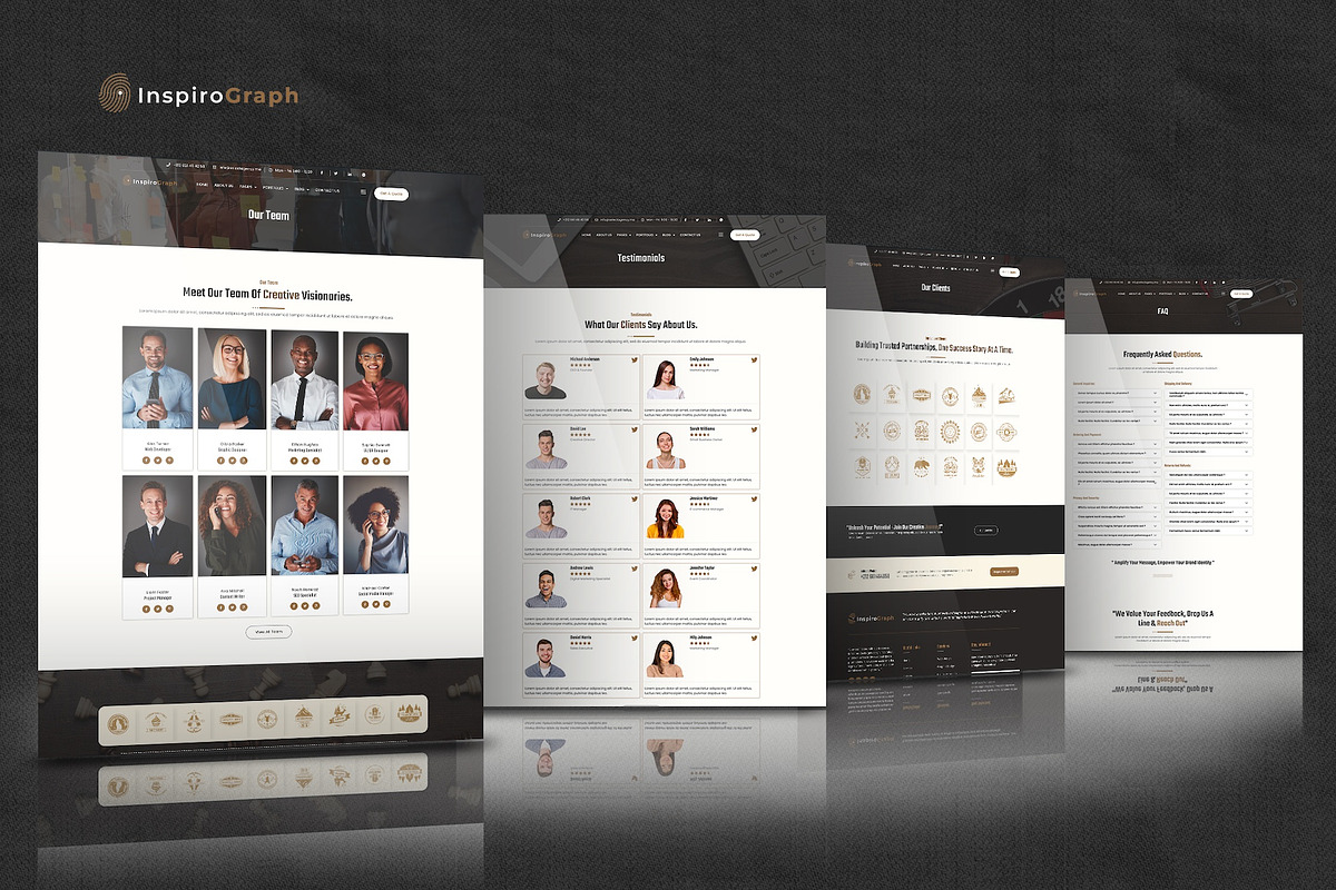 InspiroGraph -Elementor Pro Kit, a Websites & App Template by Select Agency Designs (Photo 8 of 8)