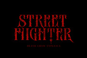 DEATH CROW, a Blackletter Font by senzana (Thumbnail 5 of 8)
