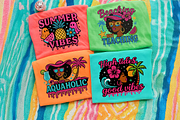 Summer Vibes Glitter PNG Bundle, a Seasonal Illustration by Curve Design (Thumbnail 2 of 13)