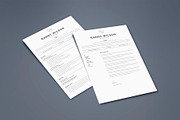 ATS Friendly Resume for Developer, a Resume Template by MotoCMS (Thumbnail 2 of 3)