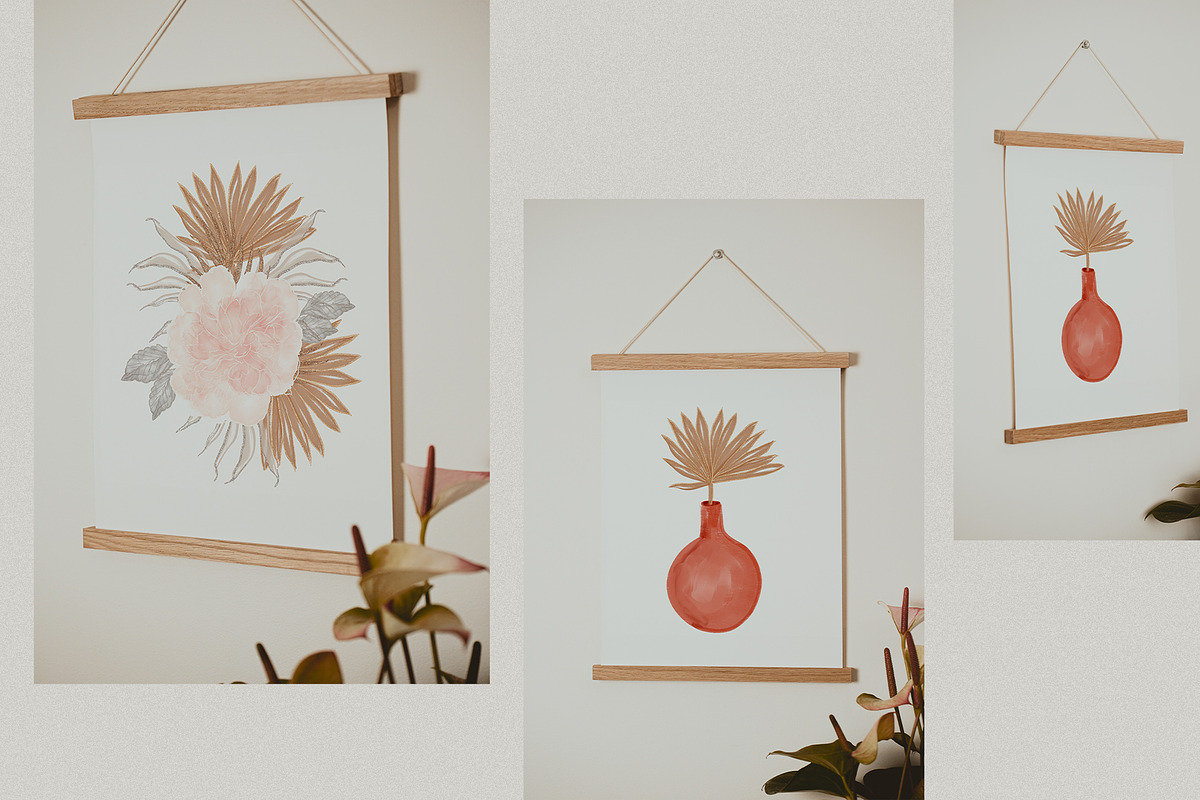 Wooden Poster Frame Mockup, a Poster Template by Artcoast Studio (Photo 4 of 4)