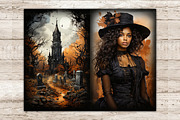 Halloween Ephemera Pack, a Person Illustration by GlamArtZhanna (Thumbnail 9 of 9)
