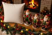 Cozy Christmas Pillow Bundle 400 JPG, a Household Mockup by KennedyStudio (Thumbnail 5 of 13)