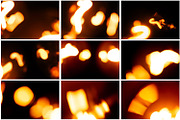 Lightbulb Bokeh Overlay Pack, a Texture Graphic by BLACKDAY (Thumbnail 2 of 20)