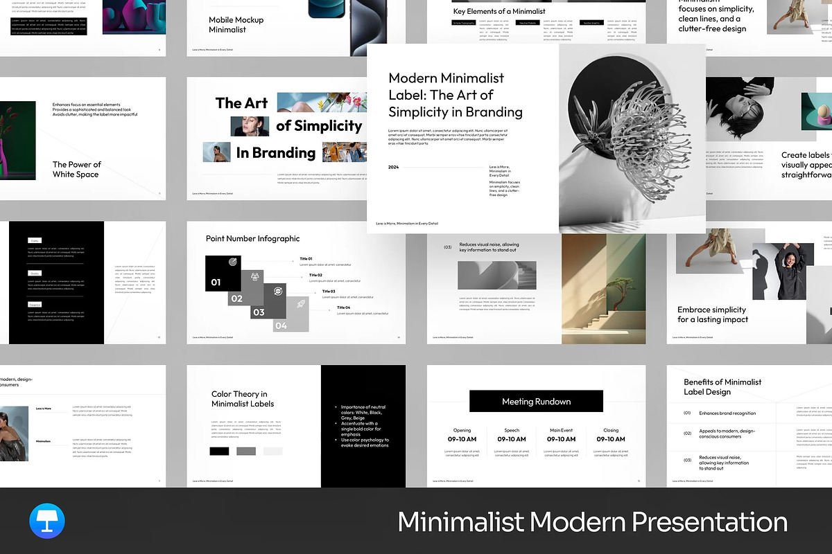 Minimalist Modern Keynote, a Presentation Template by Fit-tee (Photo 1 of 2)