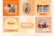 65 Funky & Fab Post Templates Canva, a Social Media Template by Hell Yeah Designs (Thumbnail 3 of 6)