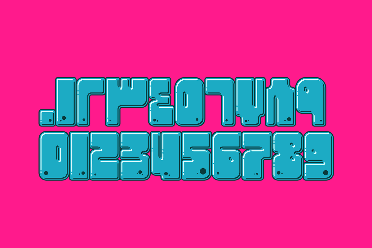 Graffitica - Arabic Font خط غرافيتيكا preview 7