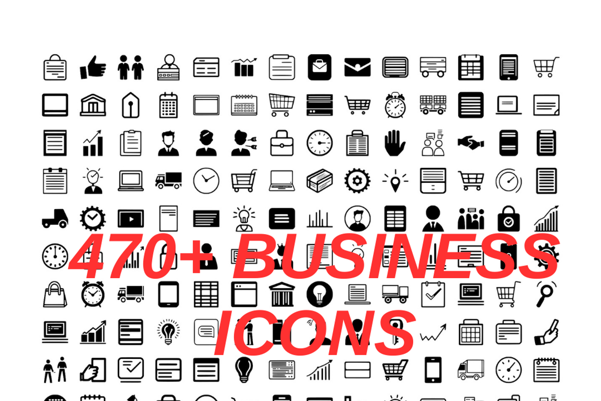 Business Icon Bundle SVG, an Icon by IconValue (Photo 2 of 2)