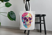Skulls'n'Roses Vector Illustrations, an Object Illustration by TheBlackPixelCo (Thumbnail 7 of 9)