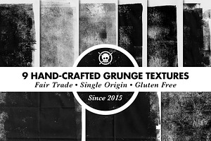 9 Hand-Crafted Grunge Textures