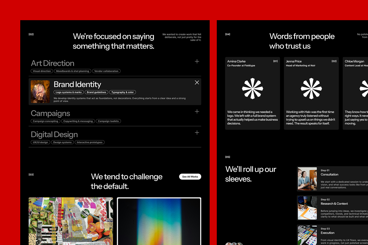 Creative Agency Framer Template, an UI Kit Template by Rozepaars Design (Photo 3 of 5)