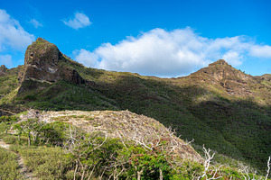 Mountain landscape in Taiohae Bay, Nuku Hiva, Marquesas Islands,, a Nature Photo by GoodGoods