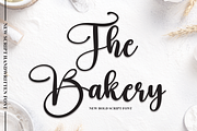 The Bakery | Script Font, a Script Font by Scratchones (Thumbnail 1 of 8)